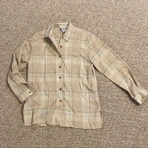 Pendleton button down plaid vintage shirt